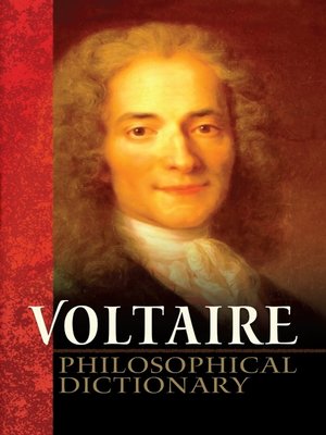 cover image of Philosophical Dictionary